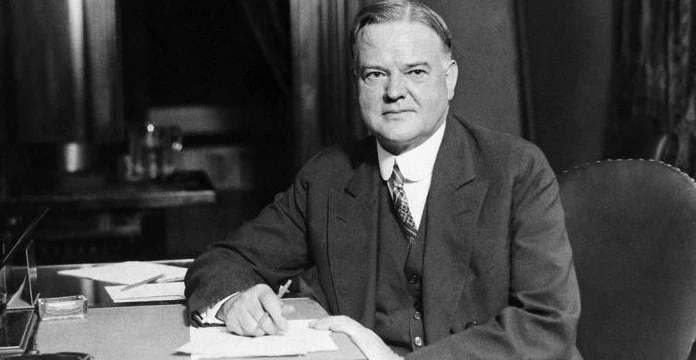 100 de citate Herbert Hoover despre sărăcie și persistență
