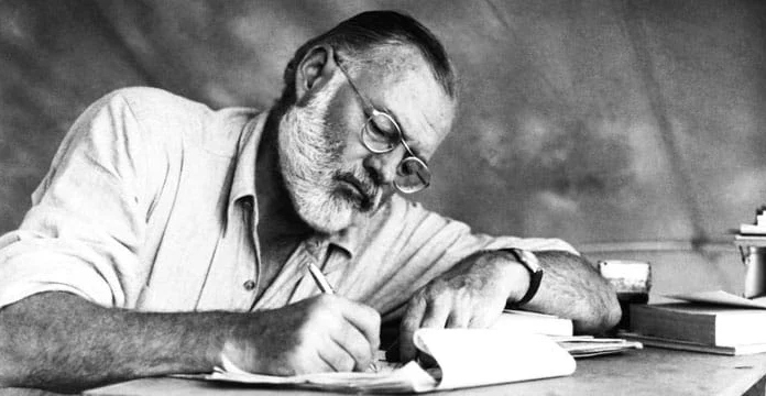 150 de citate Ernest Hemingway despre frumusețea scrisului
